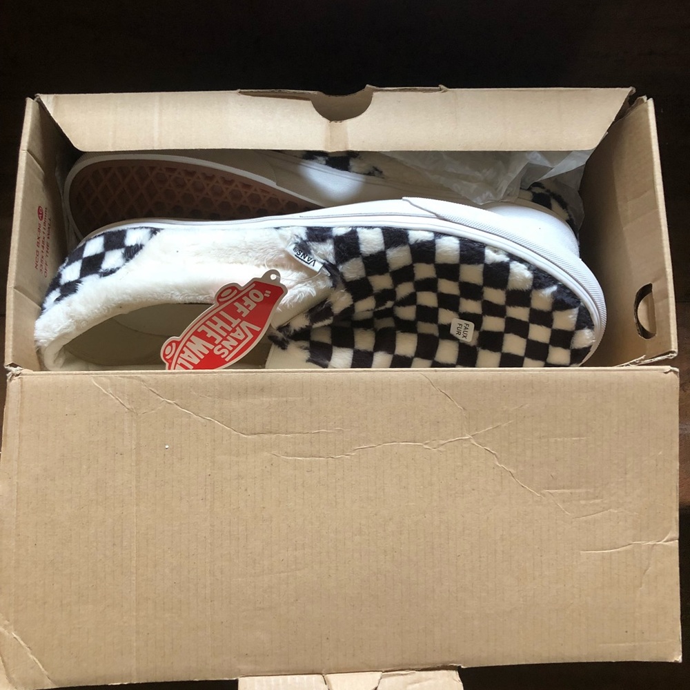 Vans slip on shoes. New in the box.